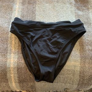 Victoria’s Secret Large Black High Waisted Bikini